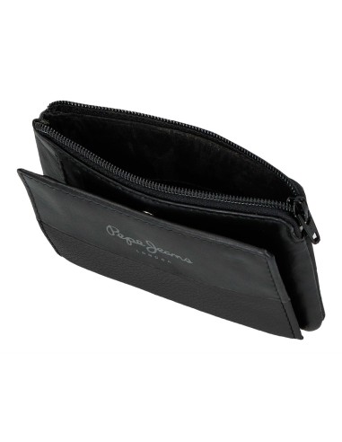 7830234 MONEDERO - TARJETERO PJL DUAL NEGRO