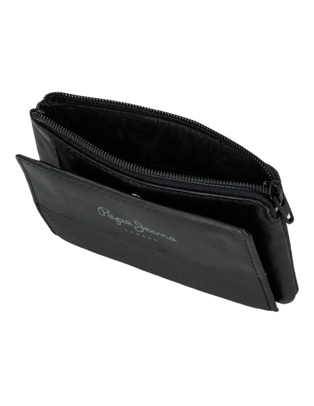 7830234 MONEDERO - TARJETERO PJL DUAL NEGRO