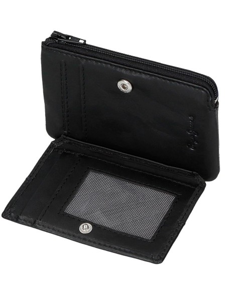 7830234 MONEDERO - TARJETERO PJL DUAL NEGRO