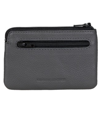 7830231 MONEDERO - TARJETERO PJL DUAL NEGRO/GRIS 2