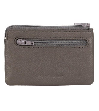 7880234 MONEDERO - TARJETERO PJL CHECKBOX GRIS 2