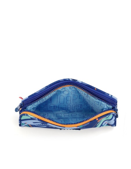 Portatodo Doble Gabol Crew Azul Portatodo Estuche | Fraber