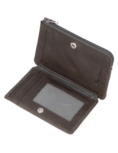 7880234 MONEDERO - TARJETERO PJL CHECKBOX GRIS