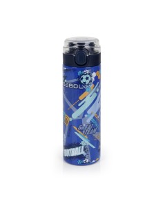 Botella Acero Inox. Infantil Gabol Crew Azul Botella Acer...