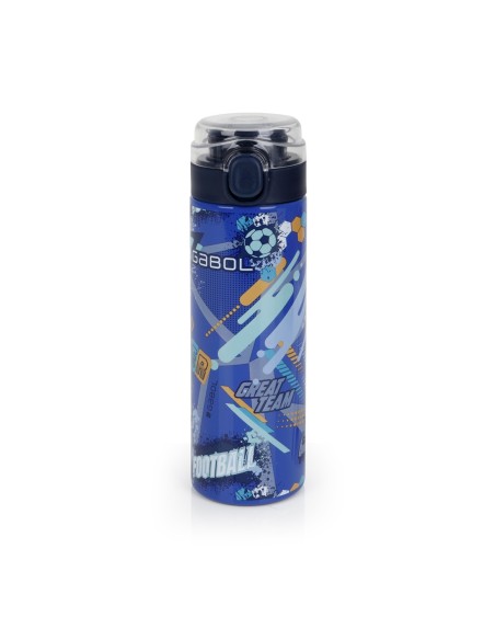 Botella Acero Inox. Infantil Gabol Crew Azul Botella Acer...
