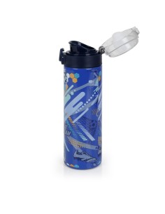 Botella Acero Inox. Infantil Gabol Crew Azul Botella Acer... 2