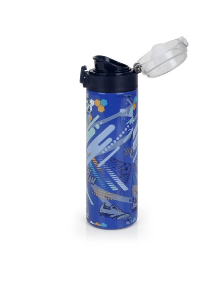 Botella Acero Inox. Infantil Gabol Crew Azul Botella Acer...