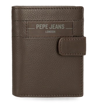 7881232 BILLETERO PJL CHECKBOX MARRON