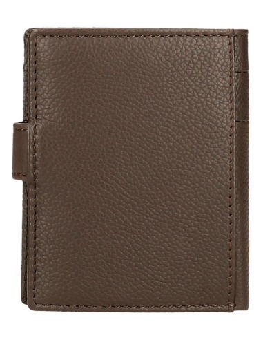 7881232 BILLETERO PJL CHECKBOX MARRON