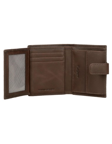 7881232 BILLETERO PJL CHECKBOX MARRON