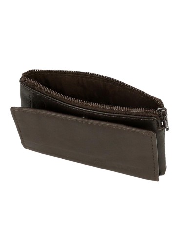 8070222 MONEDERO-TARJETERO ADEPT ALAN MARRON