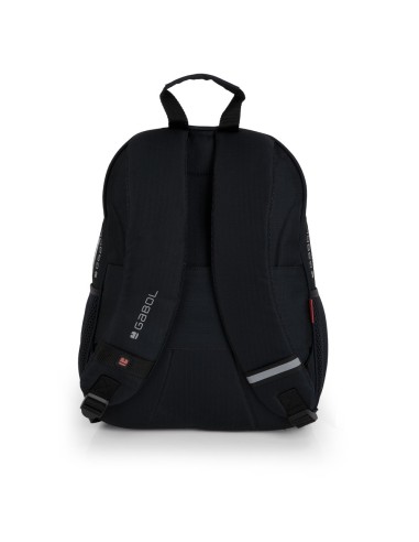 Mochila Escolar Adaptable Gabol Trick Gris Mochilas Escol...