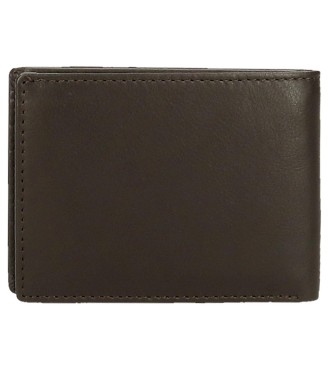 7373132 BILLETERO PJL BADGE MARRON 2