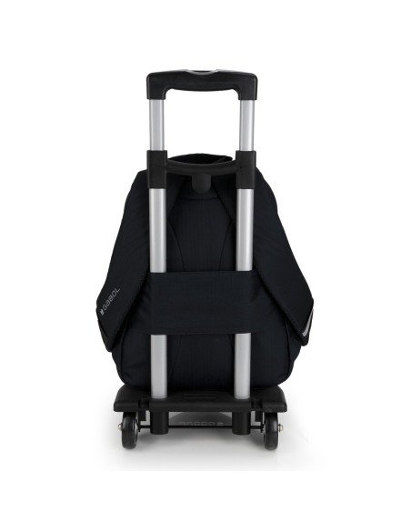 Mochila Escolar Adaptable Gabol Trick Gris Mochilas Escol...