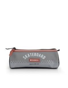 Portatodo Redondo Triple Gabol Trick Gris Portatodo Estuc...