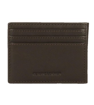 7370432 TARJETERO PJL BADGE MARRON 2