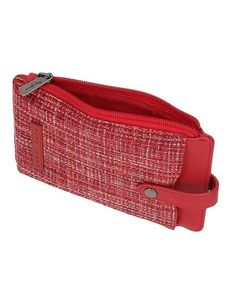 7625032 PORTAMOVIL BANDOLERA CON TARJETERO PJL OANA ROJO 7625032 PORTAMOVIL BANDOLERA CON TARJETERO PJL OANA ROJO