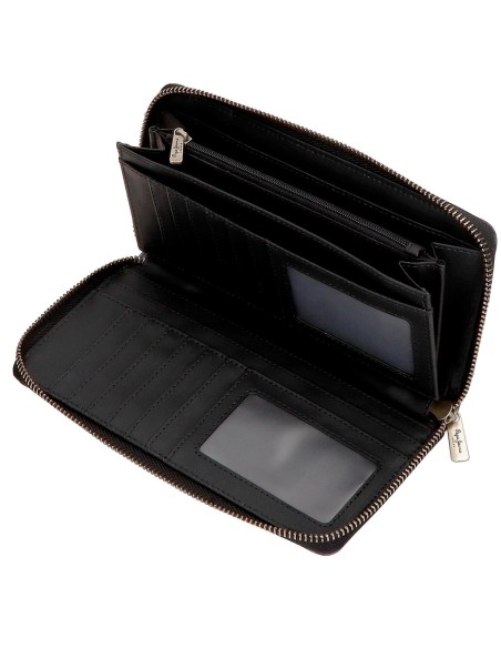 7728531 BILLETERO C/CREMALLERA PJL MEGAN NEGRO 7728531 BILLETERO C/CREMALLERA PJL MEGAN NEGRO