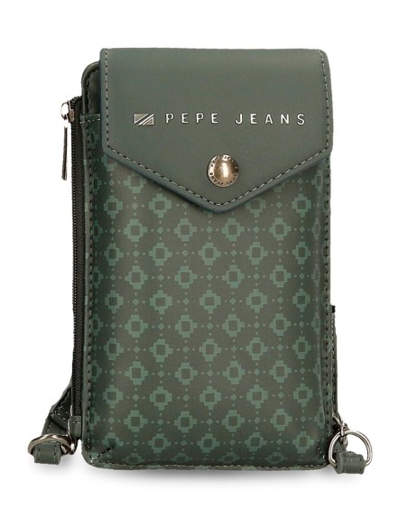 7735033 PORTAMOVIL BANDOLERA CON TARJETERO PJL BETHANY VERDE 7735033 PORTAMOVIL BANDOLERA CON TARJETERO PJL BETHANY VERDE