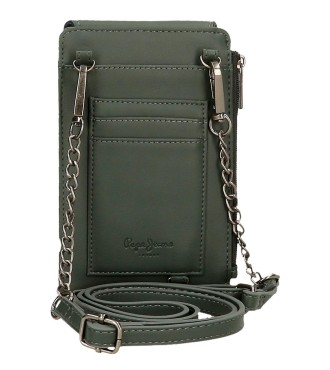 7735033 PORTAMOVIL BANDOLERA CON TARJETERO PJL BETHANY VERDE 2
