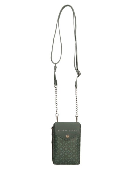 7735033 PORTAMOVIL BANDOLERA CON TARJETERO PJL BETHANY VERDE 7735033 PORTAMOVIL BANDOLERA CON TARJETERO PJL BETHANY VERDE