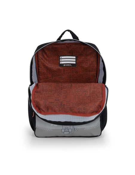 Mochila Infantil Gabol Trick Gris Mochilas Pequeñas | Fraber