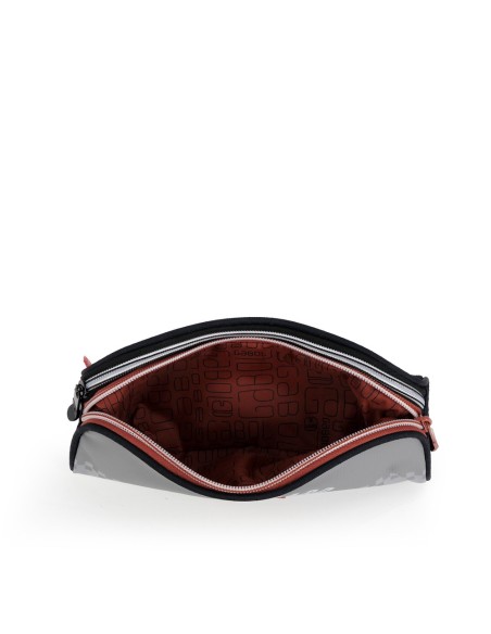 Portatodo Doble Gabol Trick Gris Portatodo Estuche | Fraber