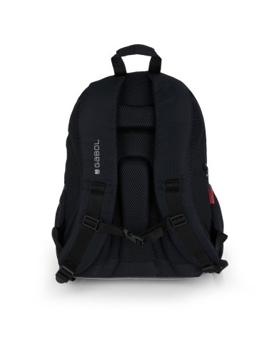 Mochila Tres Compartimentos Escolar Gabol Trick Gris Moch...
