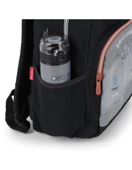 Botella Acero Inox. Infantil Gabol Trick Gris Botella Ace...