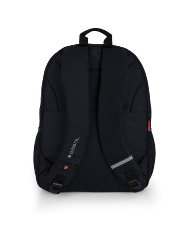 Mochila Escolar Adaptable Gabol Trick Gris Mochilas Escol...