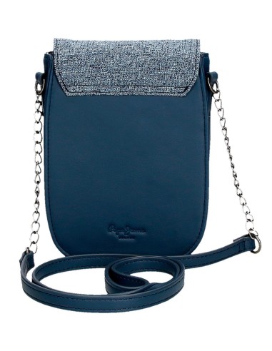 7605131 PORTAMOVIL BANDOLERA CON TARJETERO MADDIE AZUL