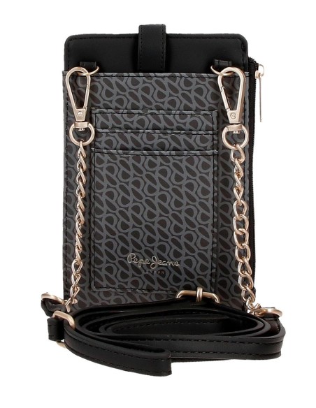 7725031 PORTAMOVIL BANDOLERA CON TARJETERO PJL MEGAN NEGRO 7725031 PORTAMOVIL BANDOLERA CON TARJETERO PJL MEGAN NEGRO