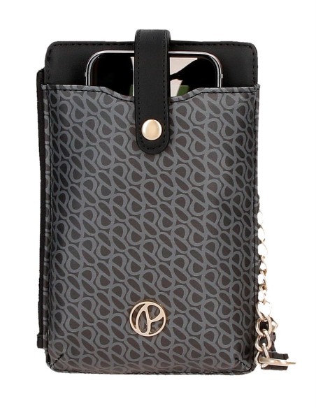 7725031 PORTAMOVIL BANDOLERA CON TARJETERO PJL MEGAN NEGRO 7725031 PORTAMOVIL BANDOLERA CON TARJETERO PJL MEGAN NEGRO