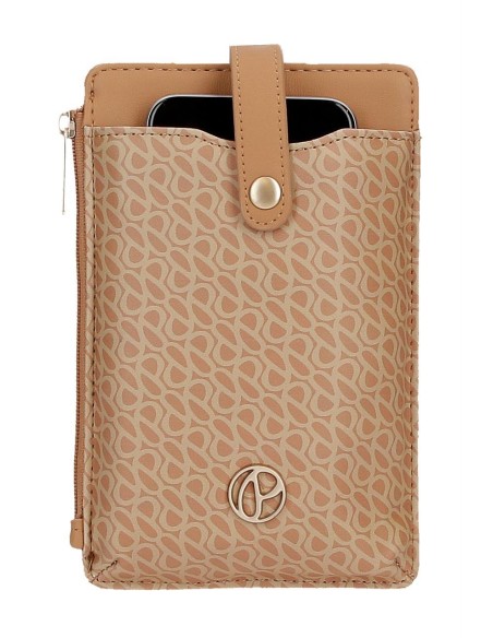 7725032 PORTAMOVIL BANDOLERA CON TARJETERO PJL MEGAN CAMEL 7725032 PORTAMOVIL BANDOLERA CON TARJETERO PJL MEGAN CAMEL