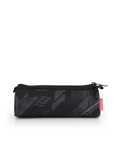 Portatodo Redondo Triple Gabol Byte Negro Portatodo Estuc...