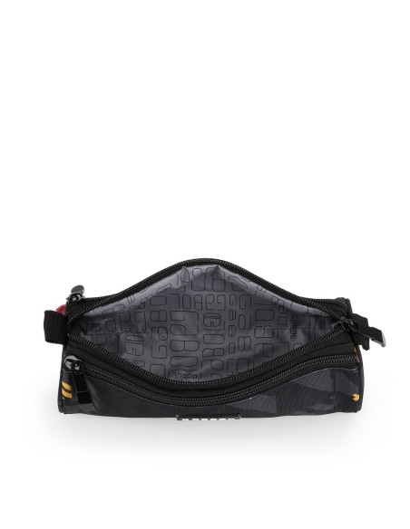 Portatodo Redondo Triple Gabol Byte Negro Portatodo Estuc...
