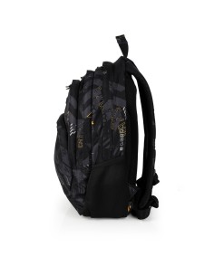 Mochila Tres Compartimentos Escolar Gabol Byte Negro Moch... 2