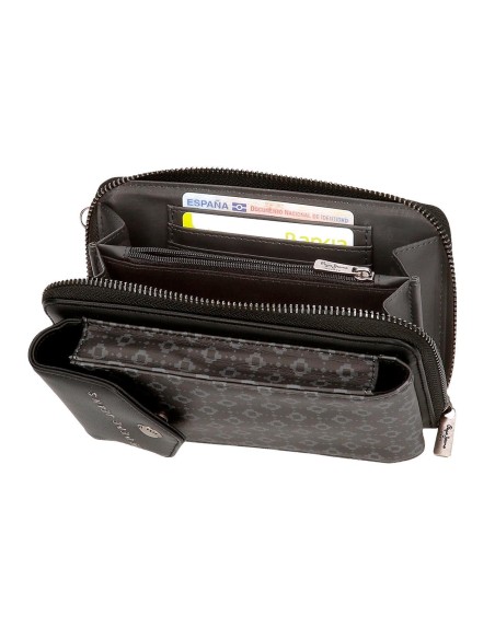 7735331 PORTAMOVIL BANDOLERA PJL BETHANY NEGRO 7735331 PORTAMOVIL BANDOLERA PJL BETHANY NEGRO