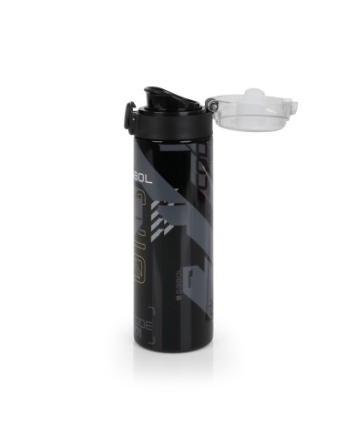 Botella Acero Inox. Infantil Gabol Byte Negro Botella Ace...