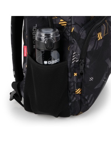 Botella Acero Inox. Infantil Gabol Byte Negro Botella Ace...