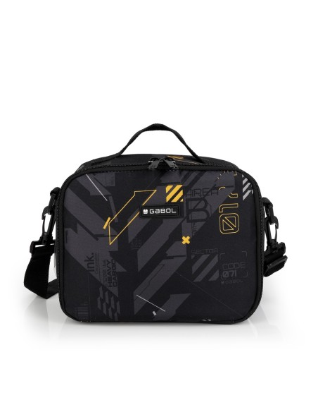 Porta Alimentos Termico Gabol Byte Negro Neceser-Merender...