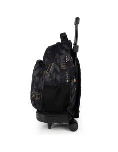 Mochila 2 Ruedas Carro Fijo Gabol Byte Negro Mochilas con... 2