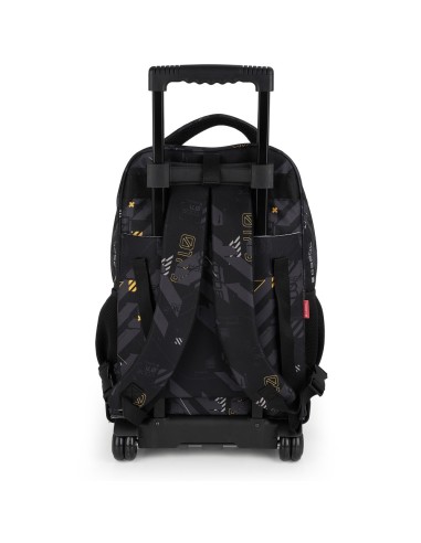Mochila 2 Ruedas Carro Fijo Gabol Byte Negro Mochilas con...