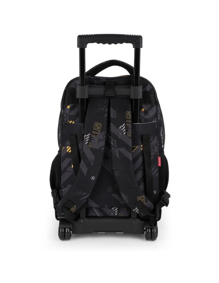 Mochila 2 Ruedas Carro Fijo Gabol Byte Negro Mochilas con...