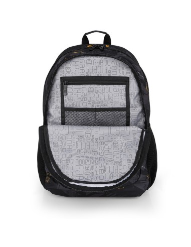 Mochila Escolar Adaptable Gabol Byte Negro Mochilas Escol...