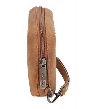 7754133 CARTERA DE MANO PJL HOLLY MARRON 2