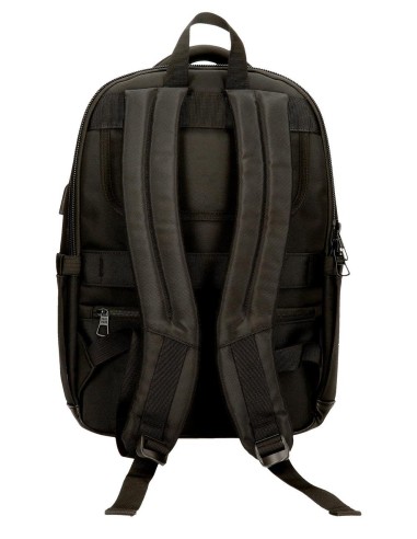 7782331 MOCHILA PORTAORDENADOR 2C.PJL LEIGHTON NEGRO