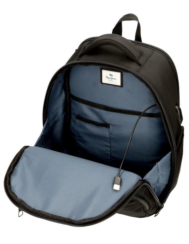 7782331 MOCHILA PORTAORDENADOR 2C.PJL LEIGHTON NEGRO