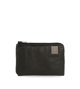 8110221 MONEDERO- TARJETERO ADEPT MAX NEGRO