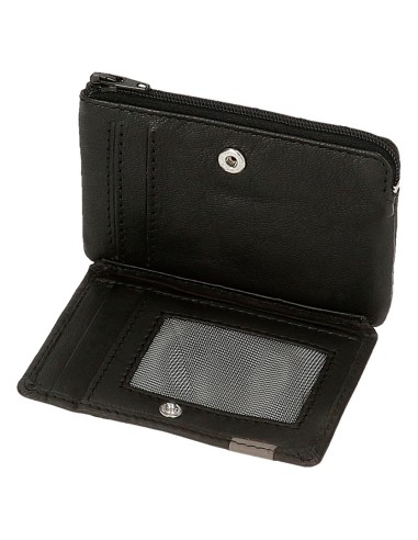 8110221 MONEDERO- TARJETERO ADEPT MAX NEGRO